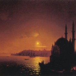 View of Constantinople by Moonlight